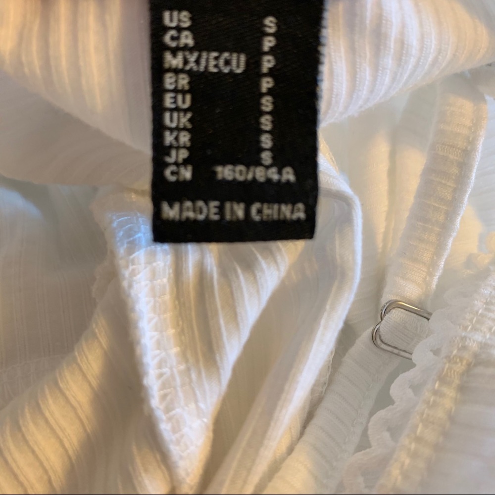 WHITE BODYSUIT - Picture 2 of 3